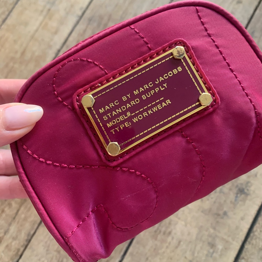 Pink Fuchsia Marc Jacobs Make Up Bag/ Pouch CUTE!